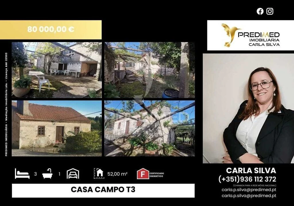 Moradia T3 para Venda em Beco Foto 18