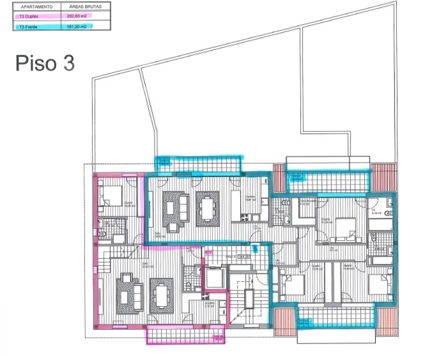 Apartamento T3 para Venda em Currelos, Papízios e Sobral Foto 36