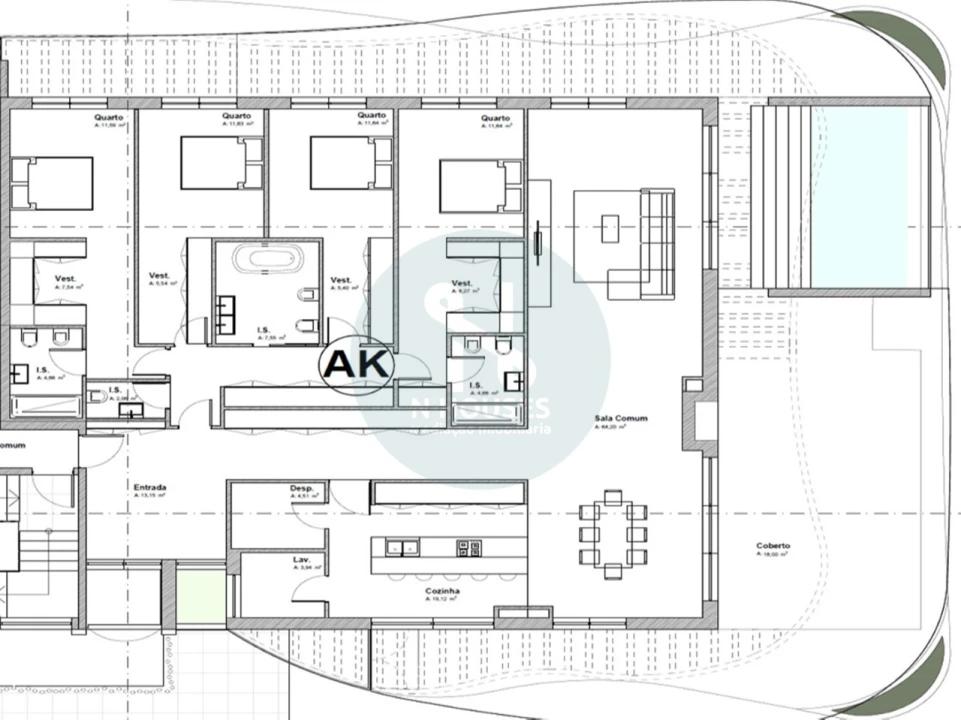 Apartamento T4 para Venda em Braga (São José de São Lázaro e São João do Souto) Foto 30