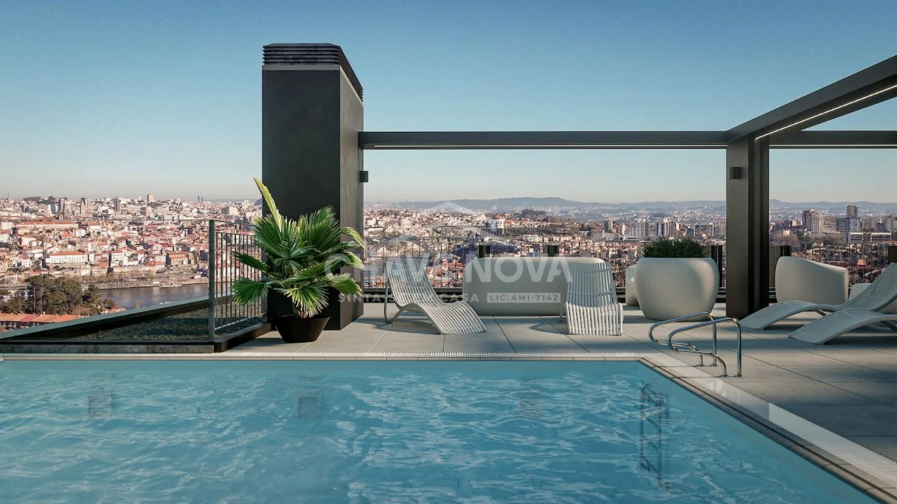 Apartamento T1 para Arrendamento em Arcozelo Foto 8