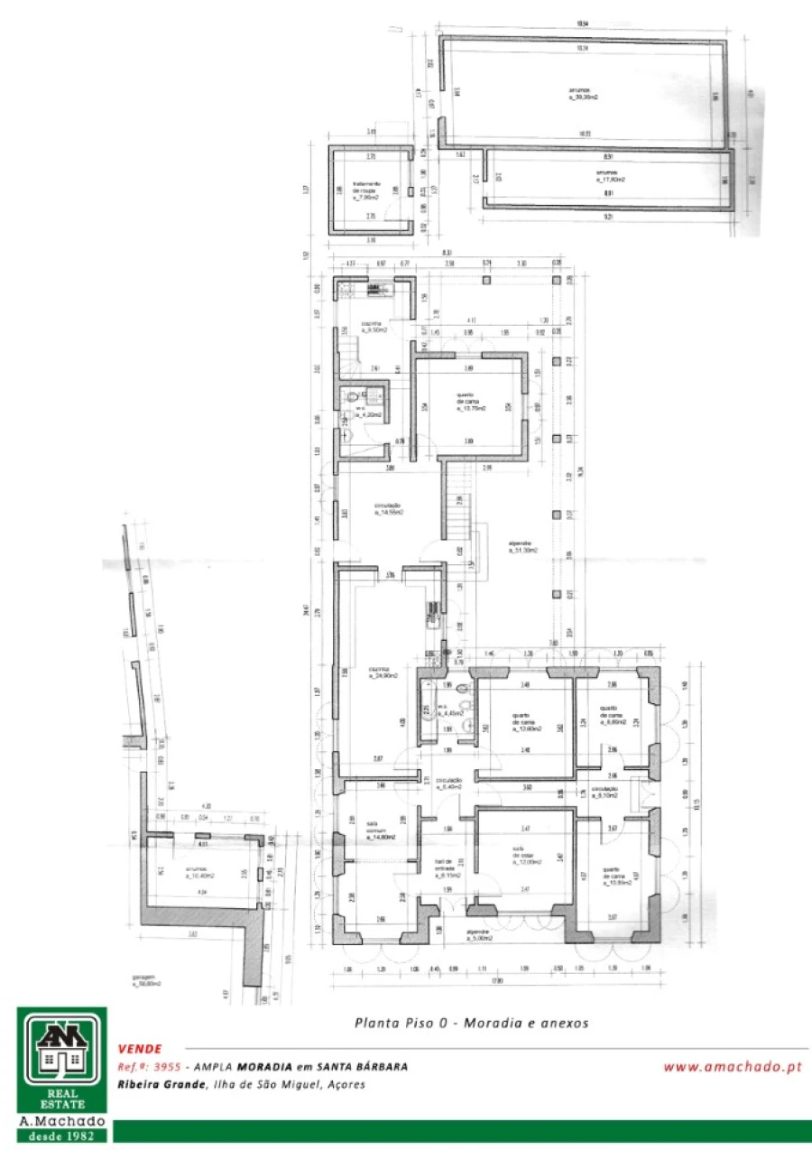 Moradia T4 para Venda em Santa Barbara Planta 2