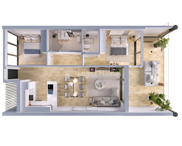Apartamento T2 para Venda em Albufeira e Olhos de Água Foto 13