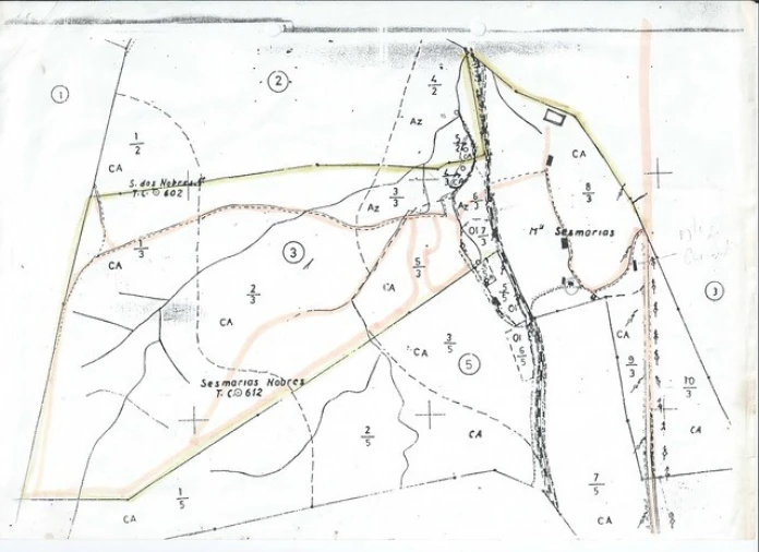 Quinta T13 para Venda em Azinheira dos Barros e São Mamede do Sádão Planta 1