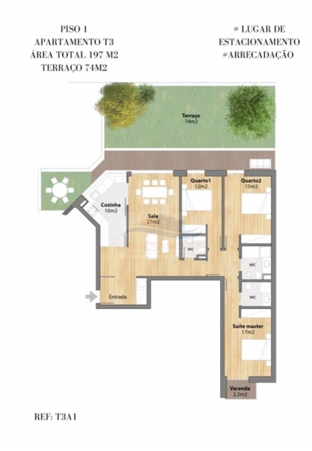 Apartamento T3 para Venda em Avenidas Novas Foto 11