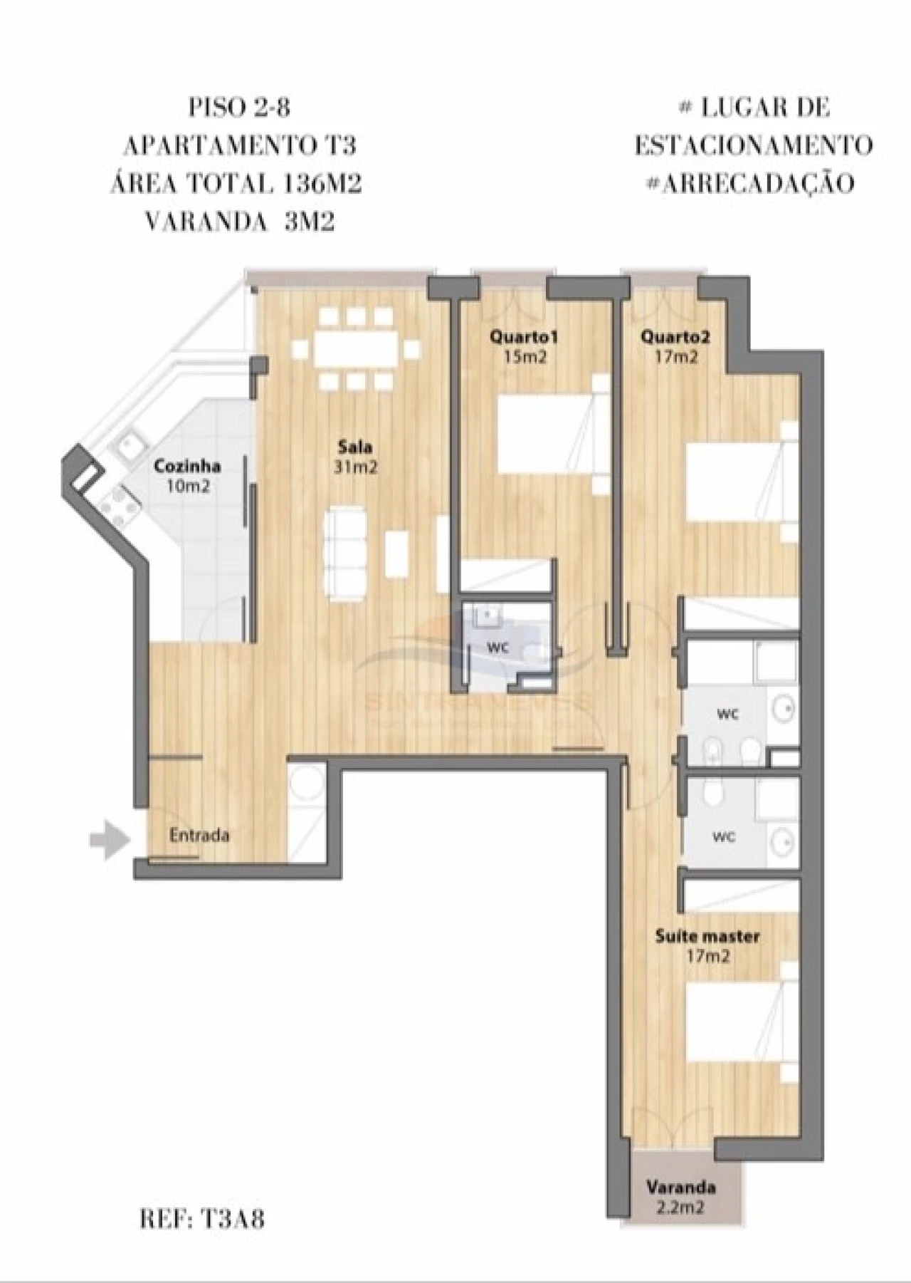 Apartamento T3 para Venda em Avenidas Novas Foto 12
