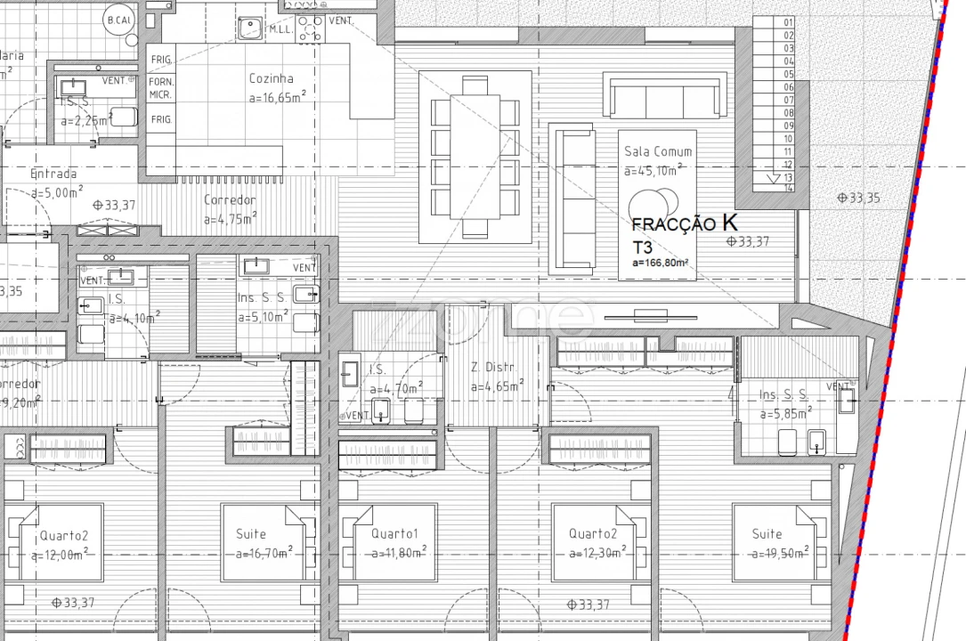 Apartamento T3 para Venda em Labruge Foto 23