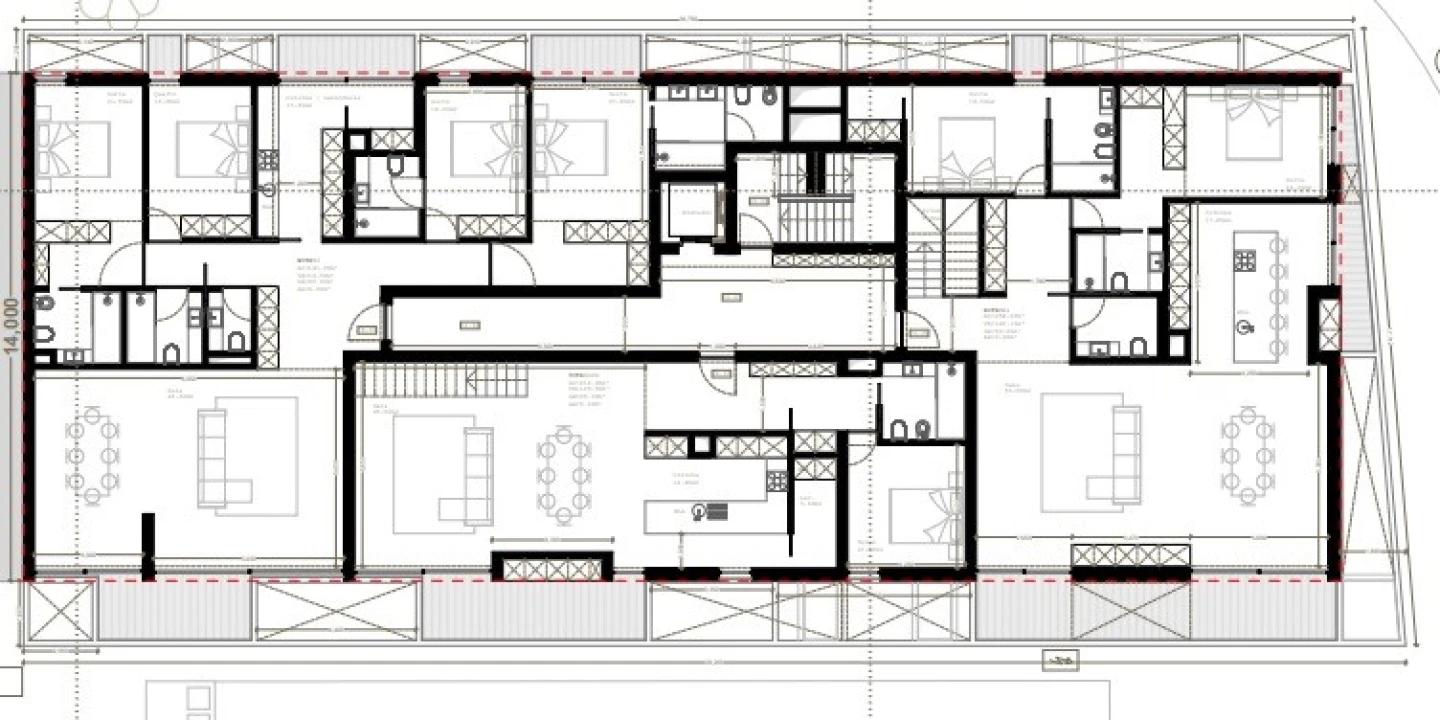 Apartamento T2 para Venda em Glória e Vera Cruz Planta 2