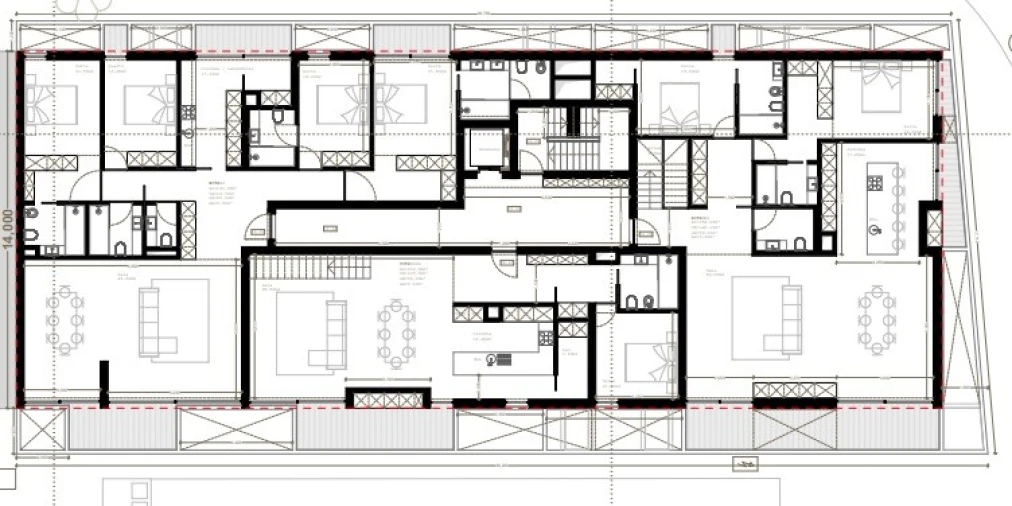 Apartamento T2 para Venda em Glória e Vera Cruz Planta 2