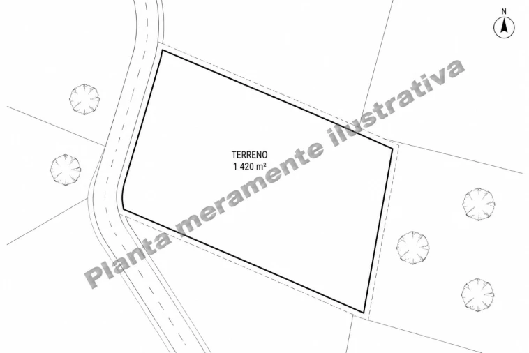 Terreno Agricola ou Rústico para Venda em Castelo Mendo, Ade, Monteperobolso e Mesquitela Planta 1