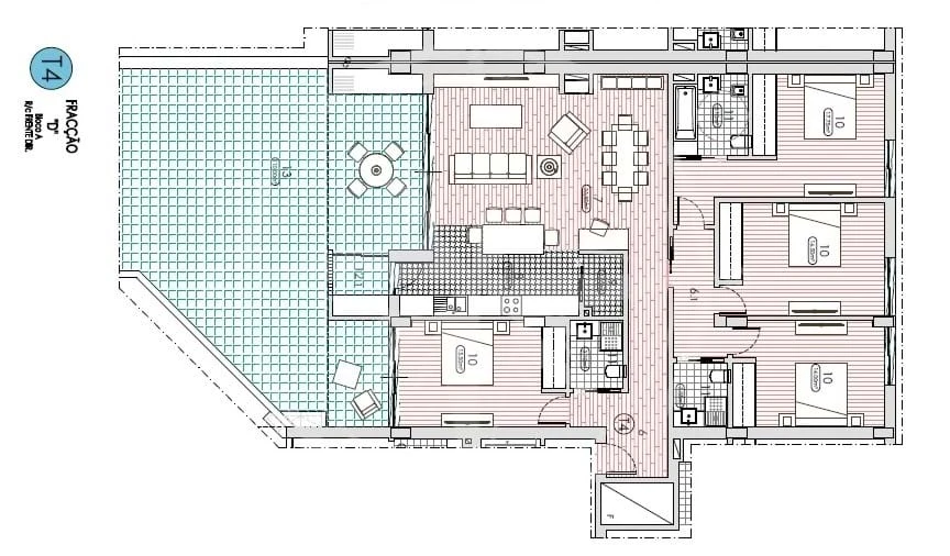 Apartamento T4 para Venda em São Brás de Alportel Foto 8