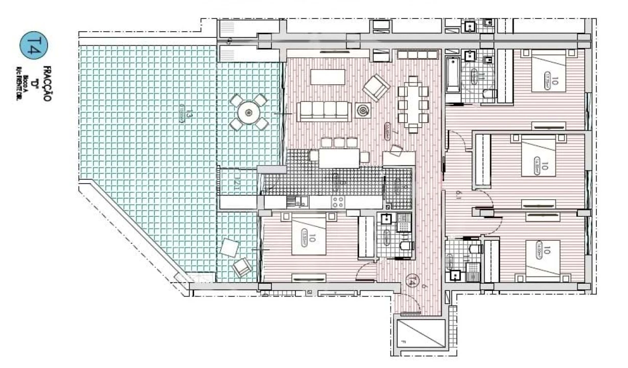 Apartamento T4 para Venda em São Brás de Alportel Foto 8