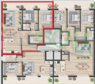 Apartamento T2 para Venda em Marvila, Ribeira Santarém, São Salvador, São Nicolau