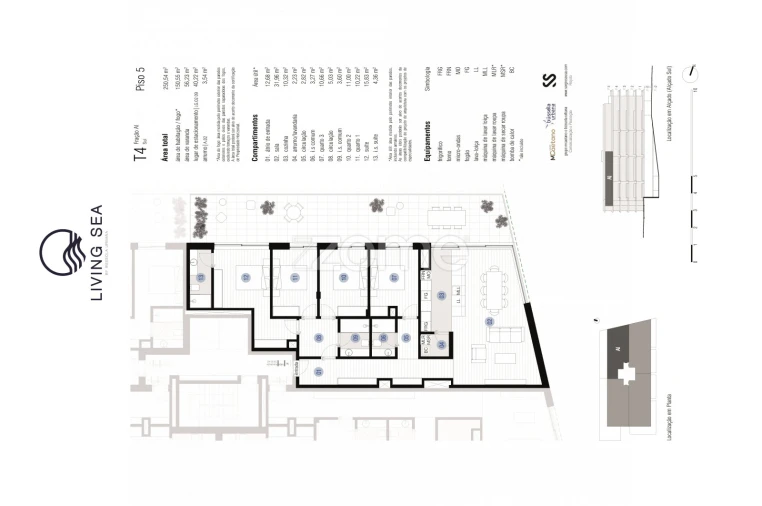 Apartamento T4 para Venda em Canidelo Foto 3