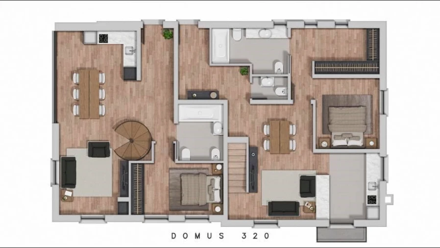 Apartamento T2 para Venda em Santa Maria Maior e Monserrate e Meadela Planta 1