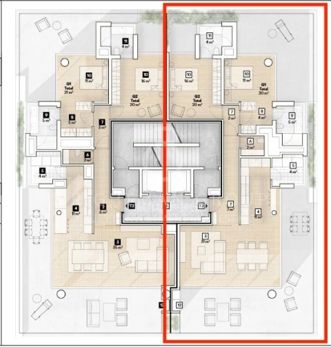 Apartamento T2 para Venda em Aldoar, Foz do Douro e Nevogilde