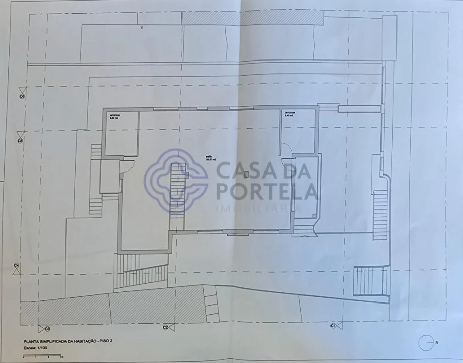 Moradia T3 para Venda em Canedo, Vale e Vila Maior Planta 2
