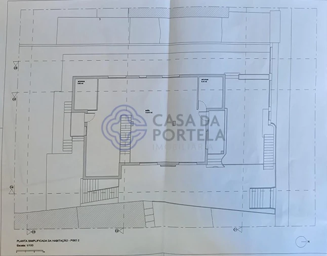 Moradia T3 para Venda em Canedo, Vale e Vila Maior Planta 2