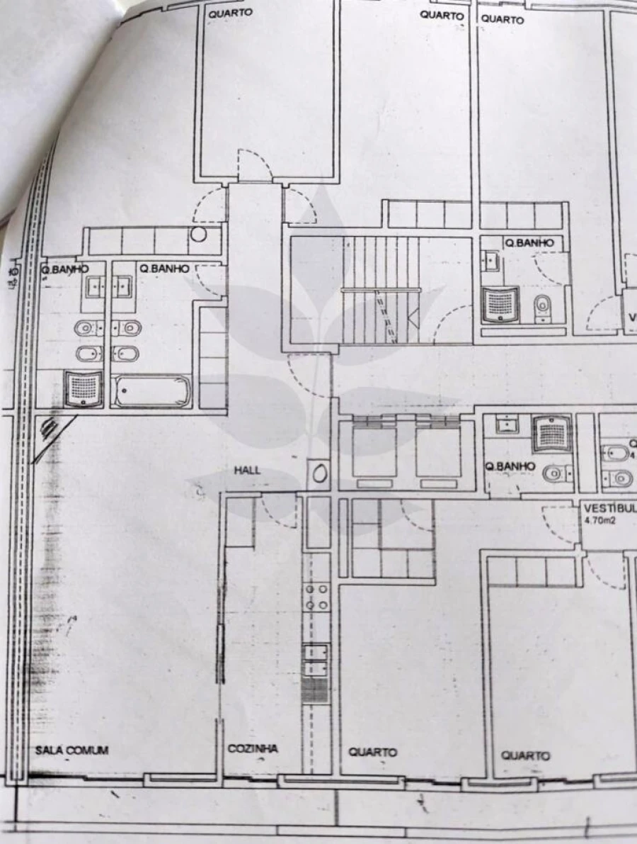 Apartamento T3 para Venda em Braga (Maximinos, Sé e Cividade) Planta 1