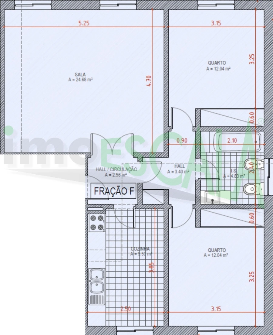 Apartamento T2 para Venda em Aveiras de Cima Foto 28
