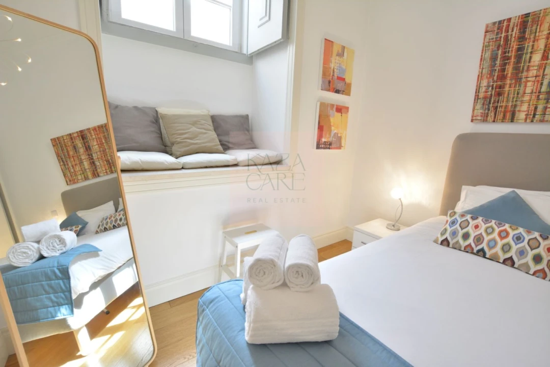 Apartamento T1 para Arrendamento férias em Santa Maria Maior Foto 17