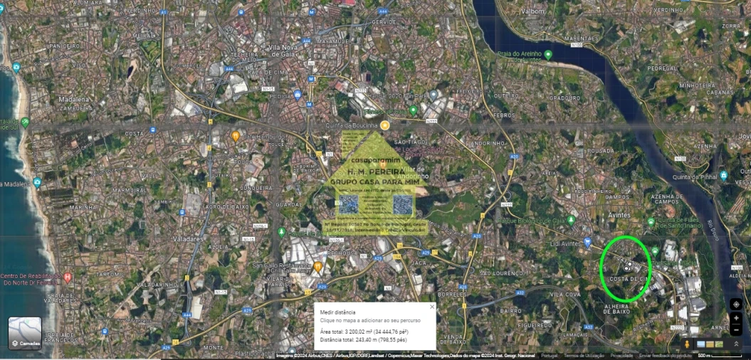 Terreno para Arrendamento em Pedroso e Seixezelo Foto 4