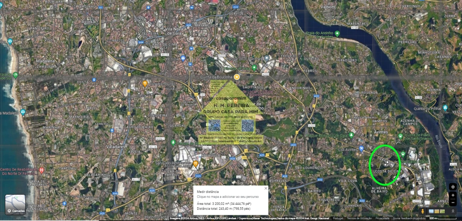 Terreno para Arrendamento em Pedroso e Seixezelo Foto 4