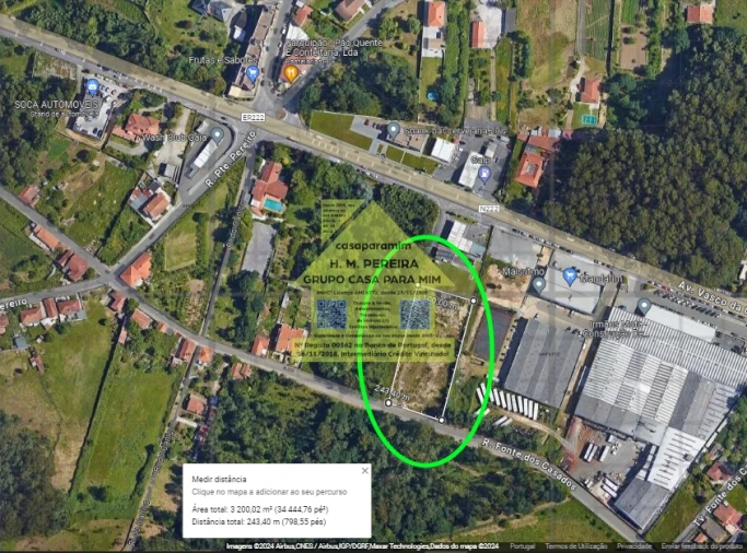 Terreno para Arrendamento em Pedroso e Seixezelo Foto 8