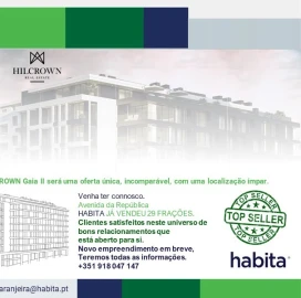 Apartamento T3 para Venda em Mafamude e Vilar do Paraíso