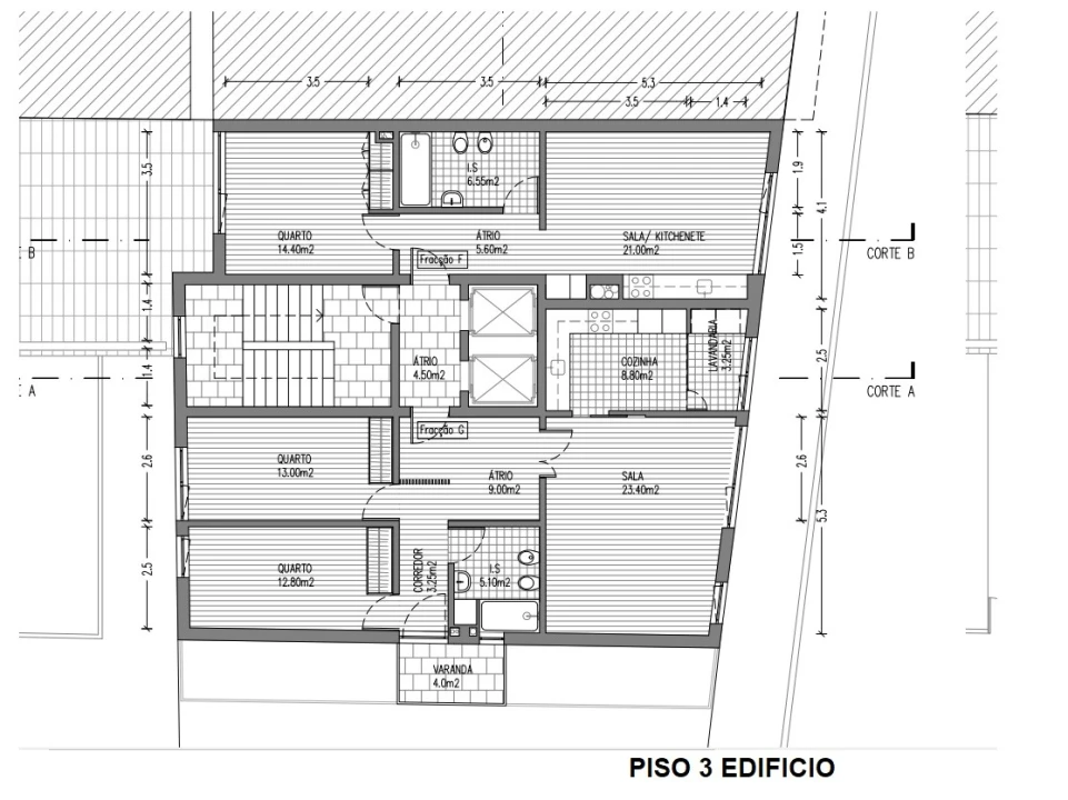 Apartamento T1 para Venda em Cedofeita, Santo Ildefonso, Sé, Miragaia, São Nicolau e Vitória Planta 11