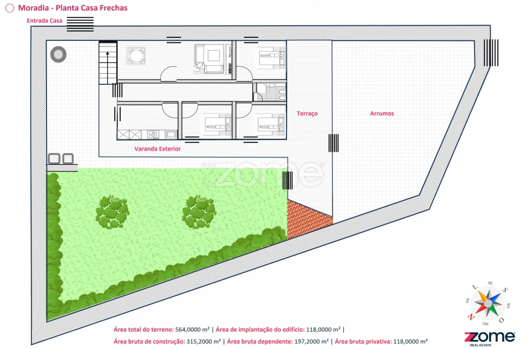 Moradia T3 para Venda em Frechas Foto 24