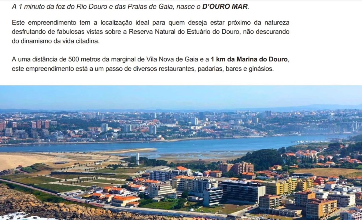 Apartamento T2 para Venda em Canidelo Foto 1