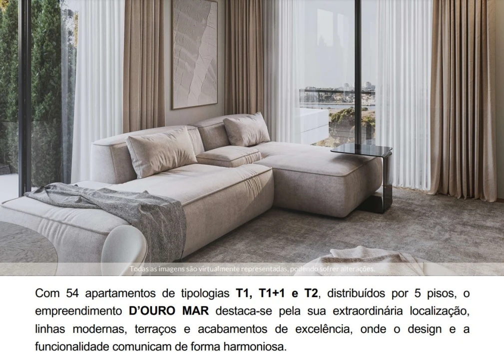Apartamento T2 para Venda em Canidelo Foto 8