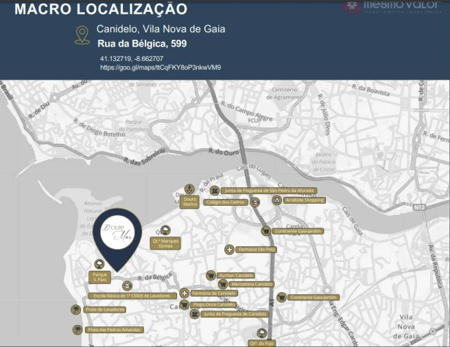 Apartamento T2 para Venda em Canidelo Foto 2