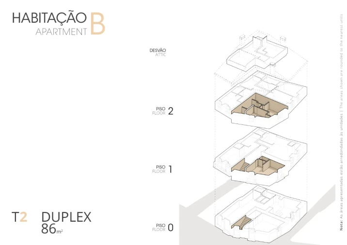 Apartamento T2 para Venda em Constancia Planta 1