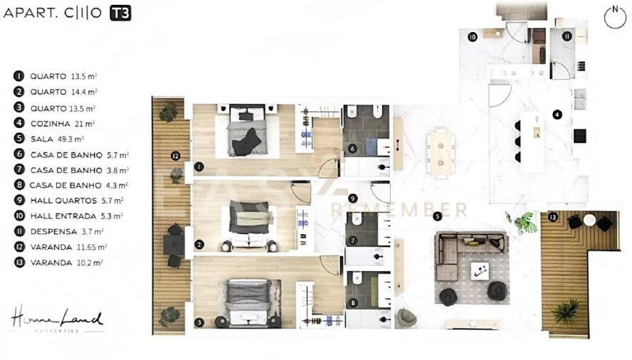 Apartamento T3 para Venda em Albufeira e Olhos de Água Foto 36