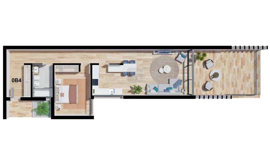 Apartamento T1 para Venda em Moncarapacho e Fuseta Foto 9