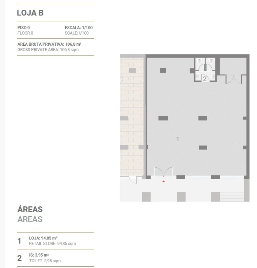 Loja para Venda em Estrela Planta 1