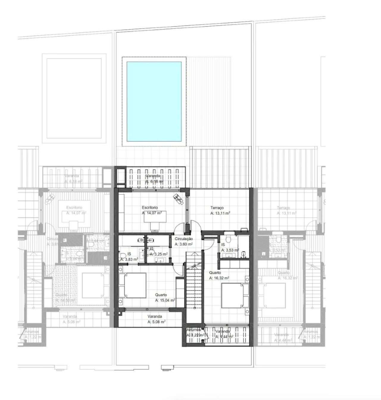 Moradia T3 para Venda em Luz Planta 2