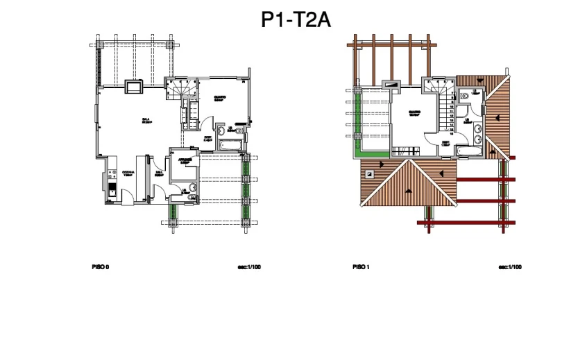 Moradia T2 para Venda em Castro Marim Planta 1