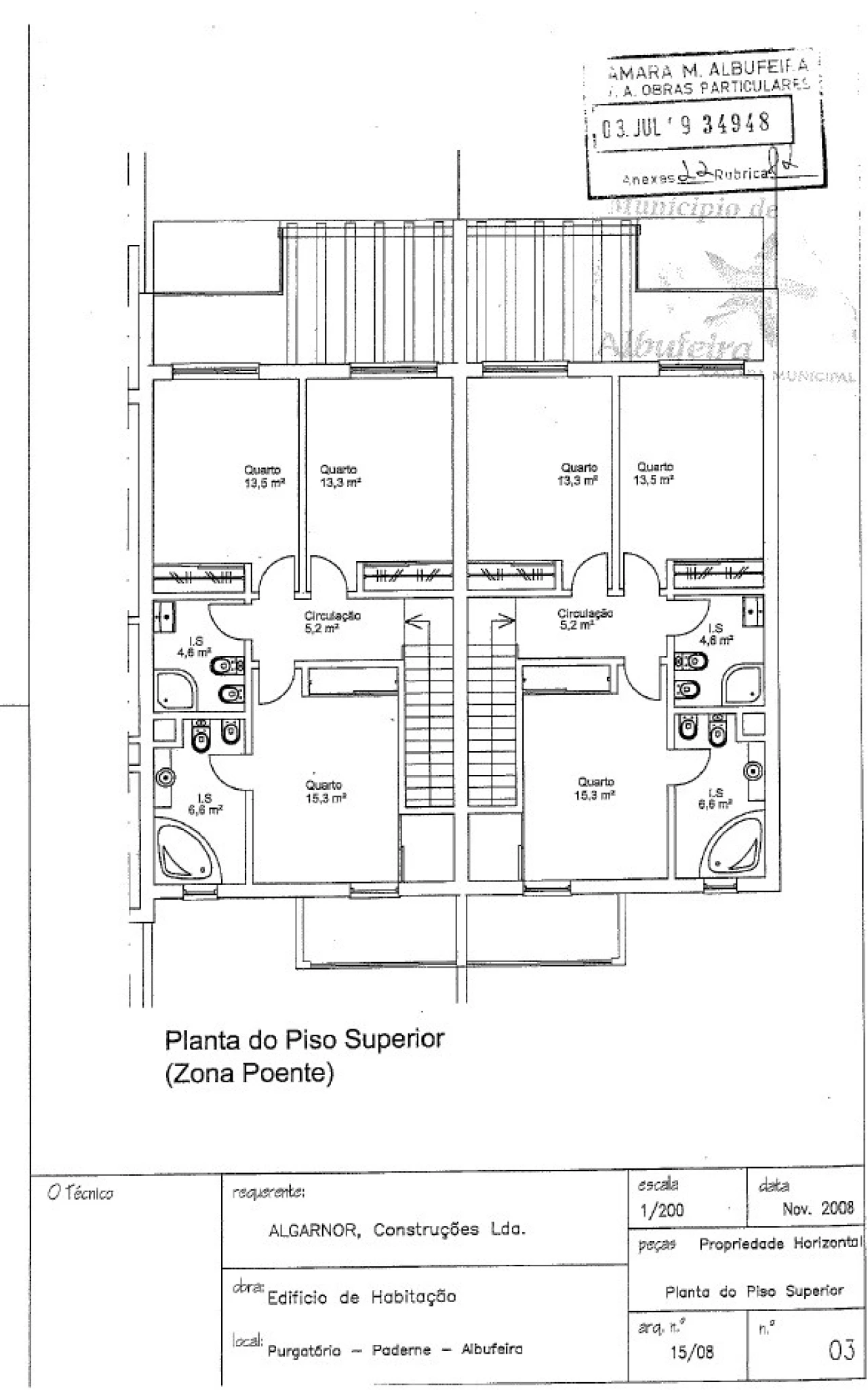 Moradia T3 para Venda em Castro Marim Planta 3