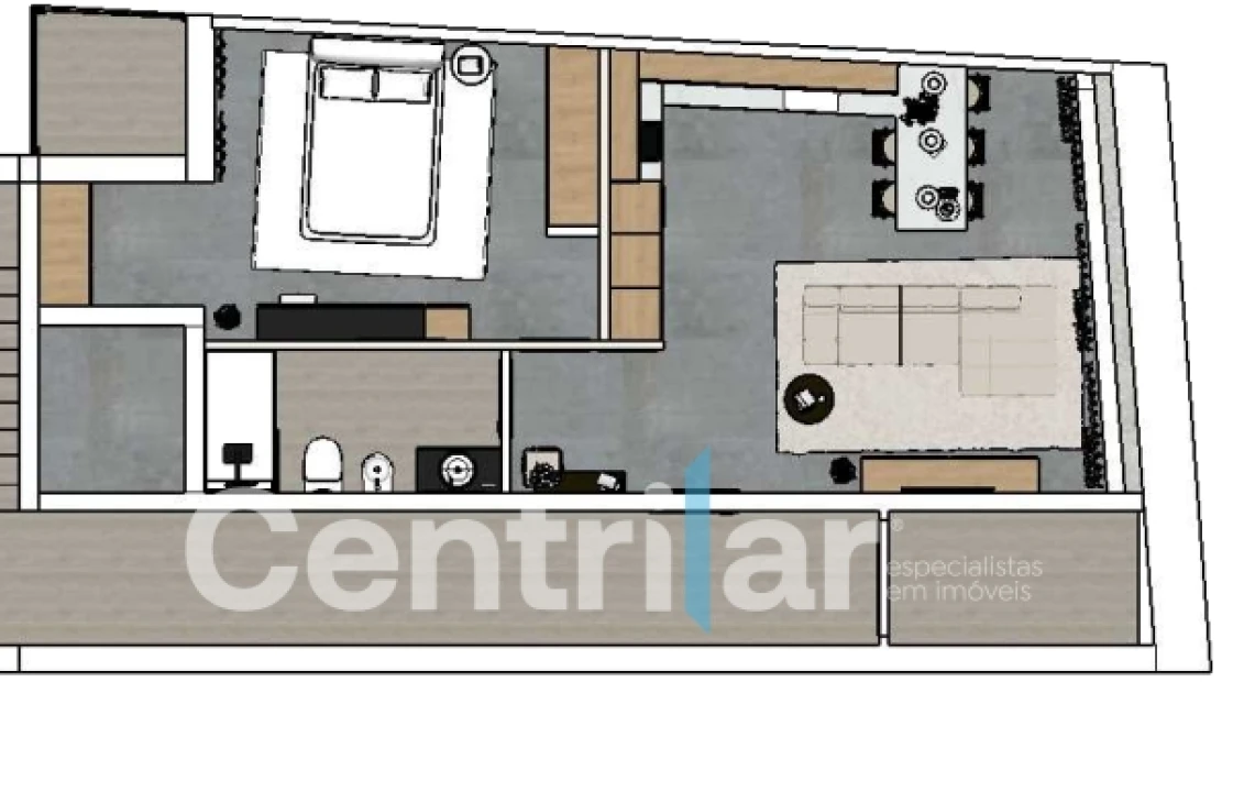 Apartamento T1 para Venda em Mangualde, Mesquitela e Cunha Alta Foto 17
