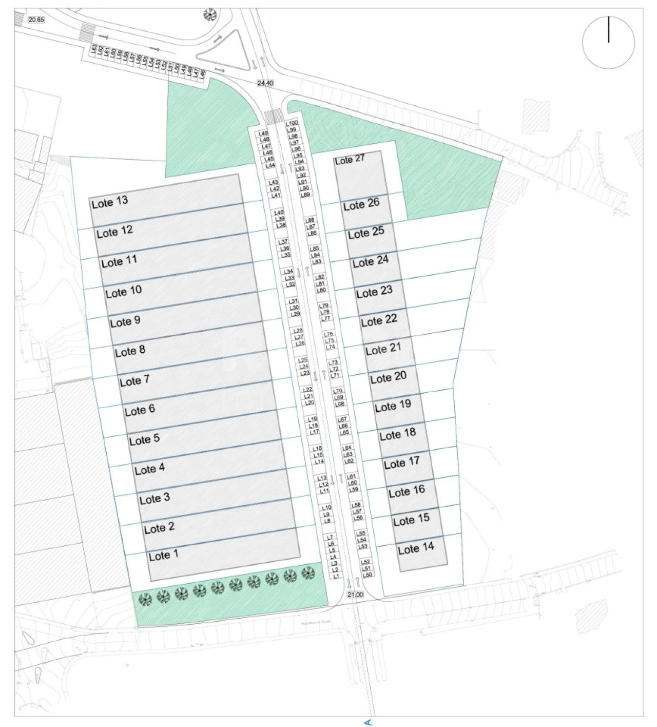 Terreno Comércio / Armazém para Venda em Vila Nova de Anha Foto 7