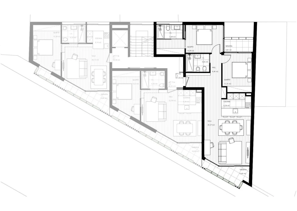 Apartamento T2 para Venda em Matosinhos e Leça da Palmeira Foto 25