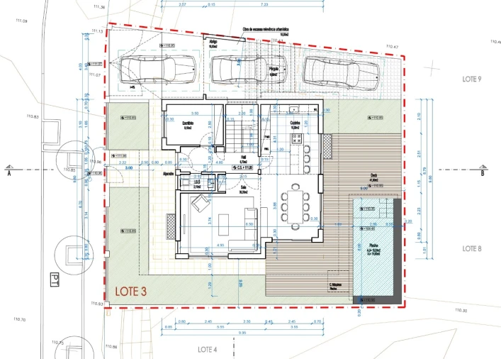 Moradia T4 para Venda em Alcabideche Planta 1