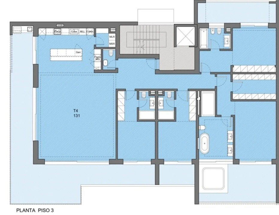 Apartamento T4 para Venda em Alvor Planta 2