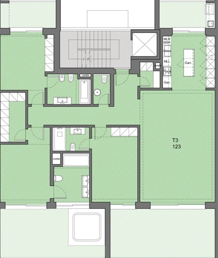 Apartamento T3 para Venda em Alvor Planta 2