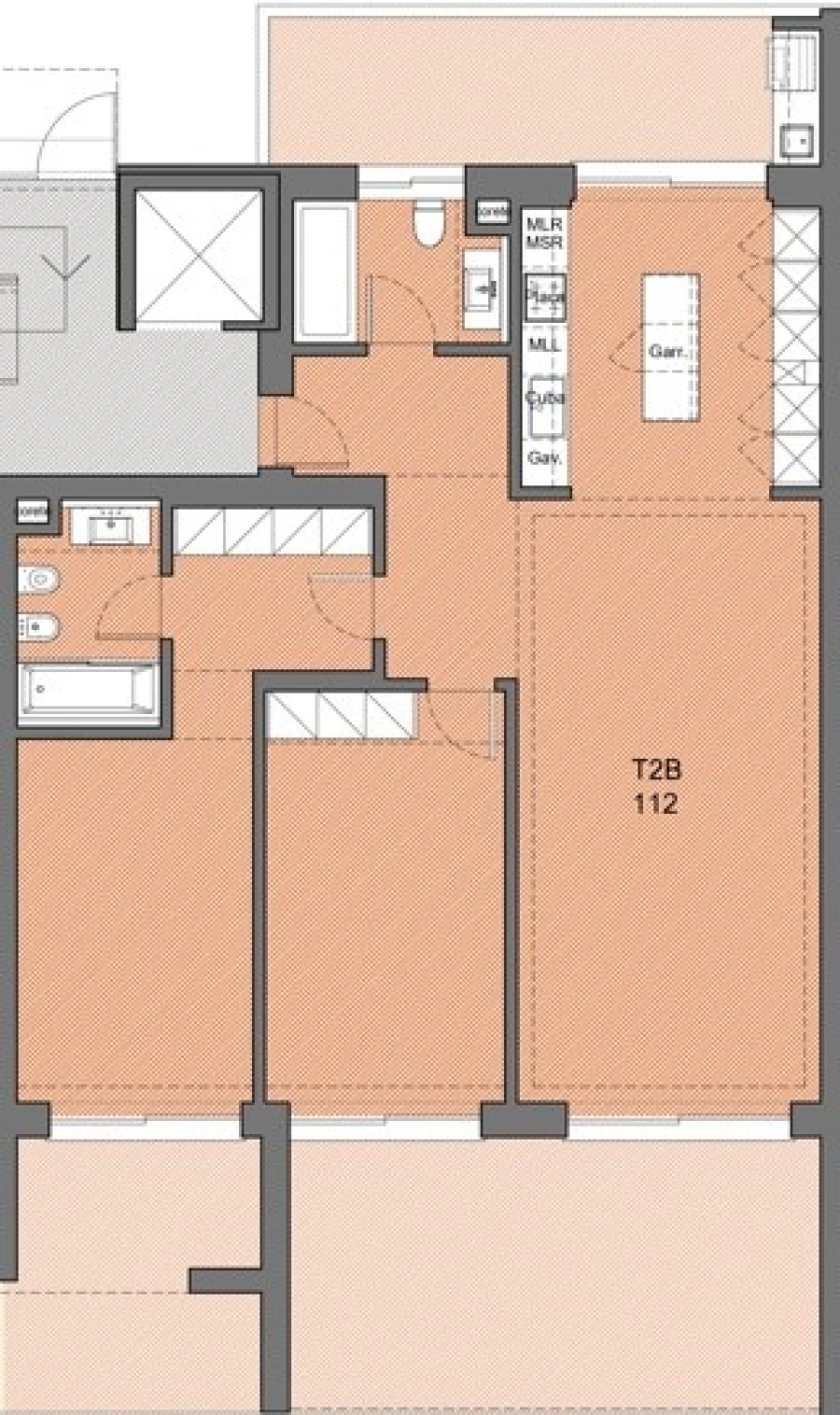 Apartamento T2 para Venda em Alvor Planta 1