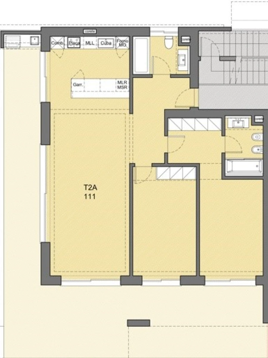 Apartamento T2 para Venda em Alvor Planta 1