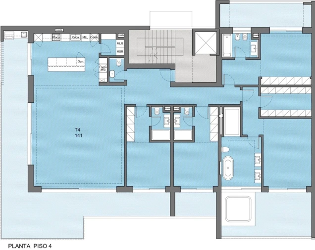Apartamento T4 para Venda em Alvor Planta 2