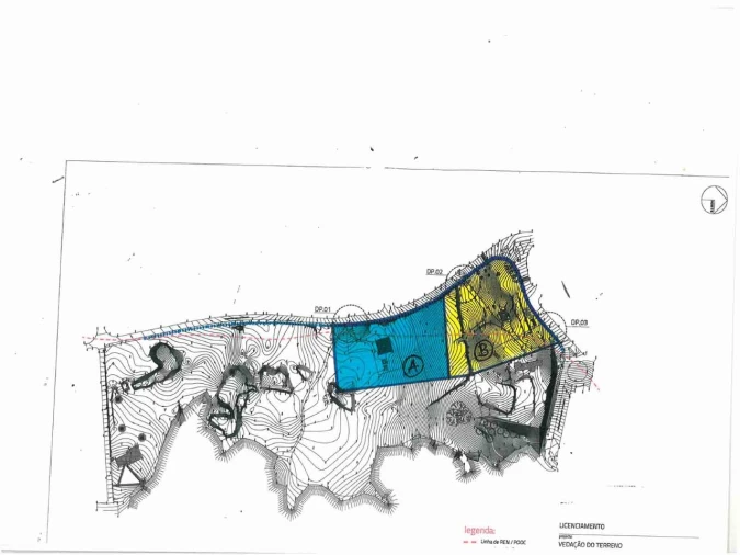 Terreno para Venda em Lagos (São Sebastião e Santa Maria) Planta 1
